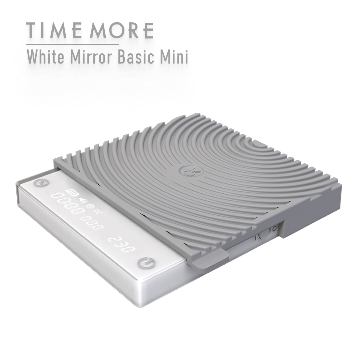 Весы кухонные Timemore Black Mirror Basic Mini (IF11180067) белый