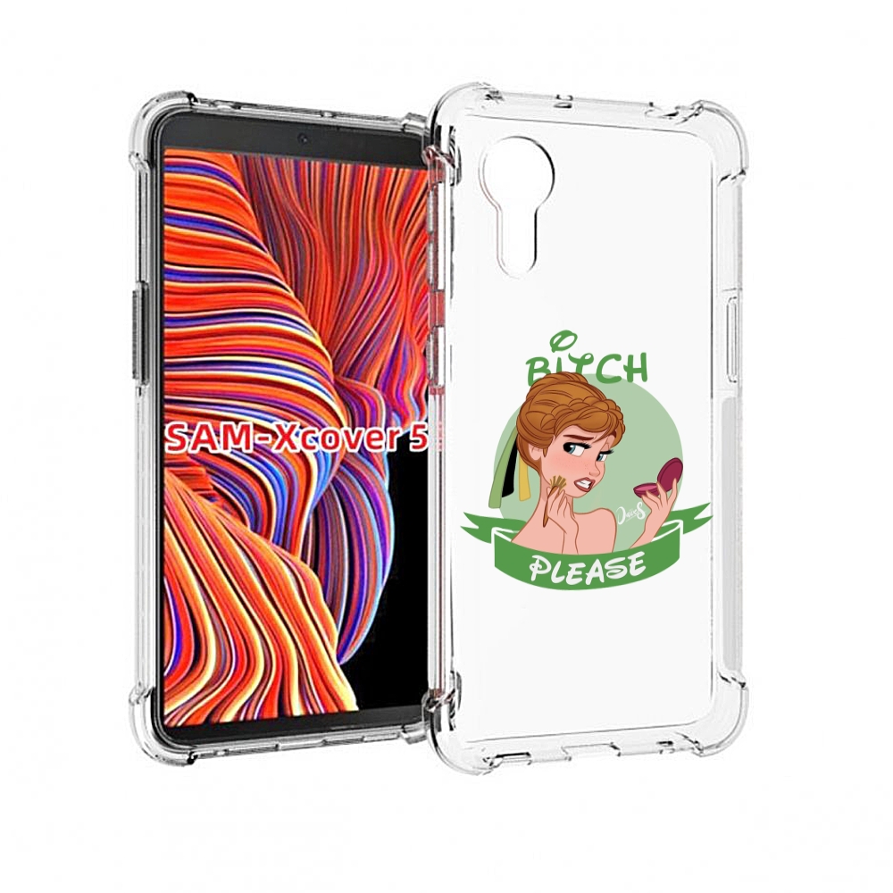 

Чехол MyPads принцесса-Анна женский для Samsung Galaxy Xcover 5, Прозрачный, Tocco