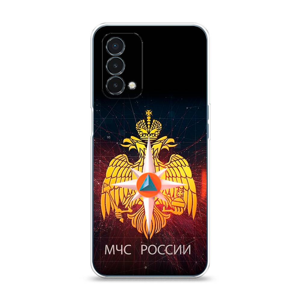 

Чехол Awog на OnePlus Nord N200 5G / ВанПлас Nord N200 5G "МЧС России", Черный;желтый;красный, 152250-5