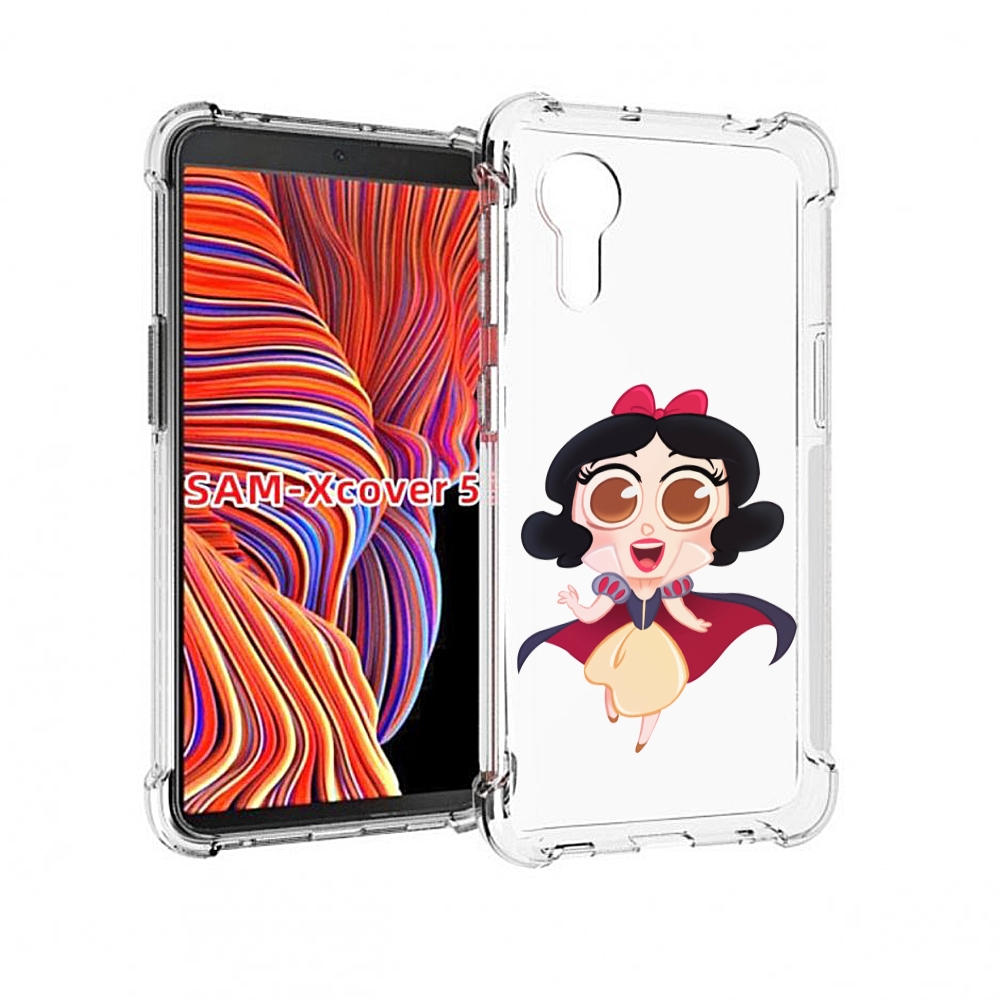 

Чехол MyPads принцеска-нарисованная женский для Samsung Galaxy Xcover 5, Прозрачный, Tocco