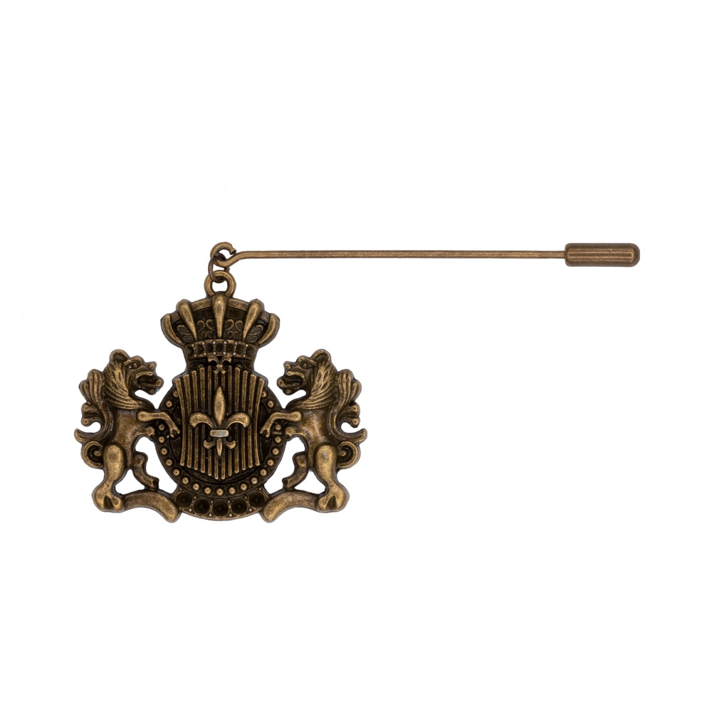 

Брошь унисекс OTOKODESIGN 53093 золотистая, 53093
