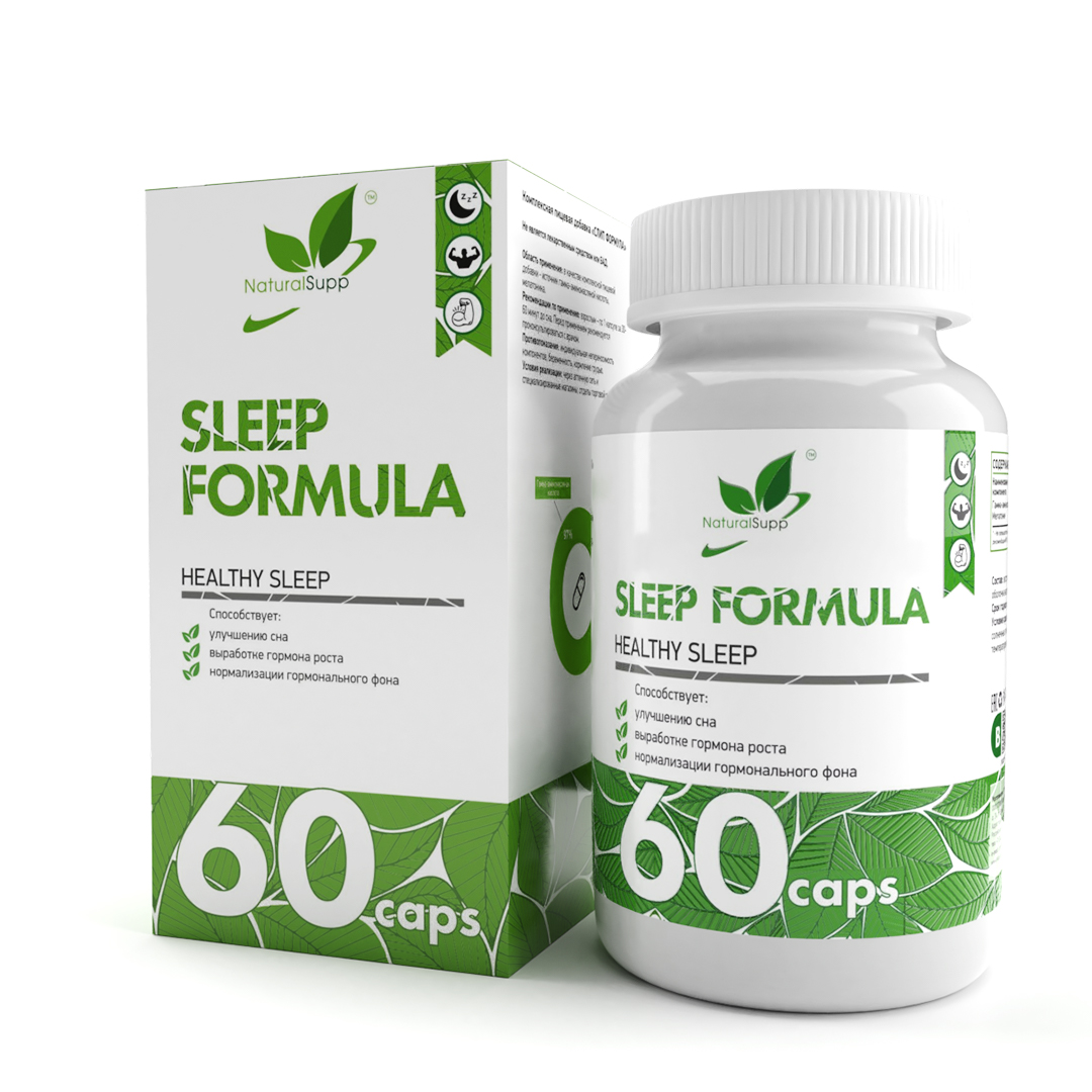 фото Добавка для сна naturalsupp sleep formula 60 капсул