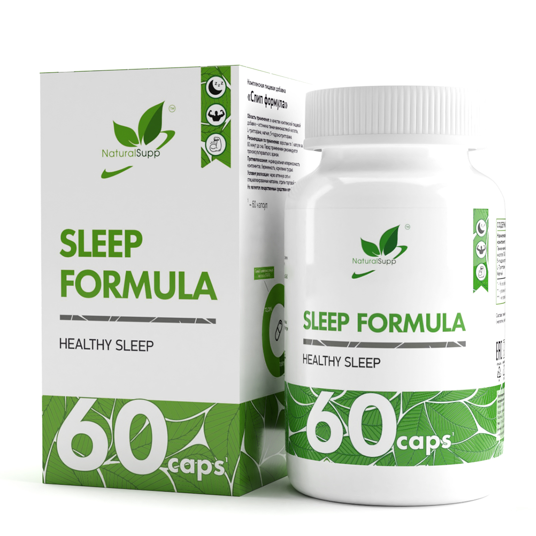 Добавка для сна NaturalSupp Sleep Formula 60 капсул