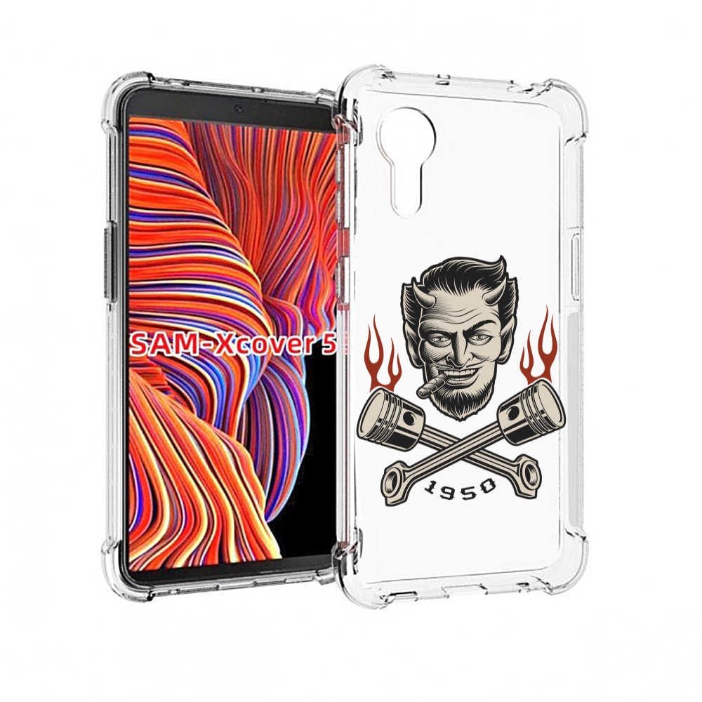 

Чехол MyPads поршни-горят для Samsung Galaxy Xcover 5, Прозрачный, Tocco