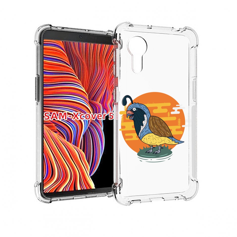 

Чехол MyPads попугай-на-острове для Samsung Galaxy Xcover 5, Прозрачный, Tocco