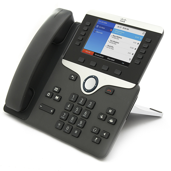 

IP-телефон Cisco CP-8861 черный (818241082156), CP-8861
