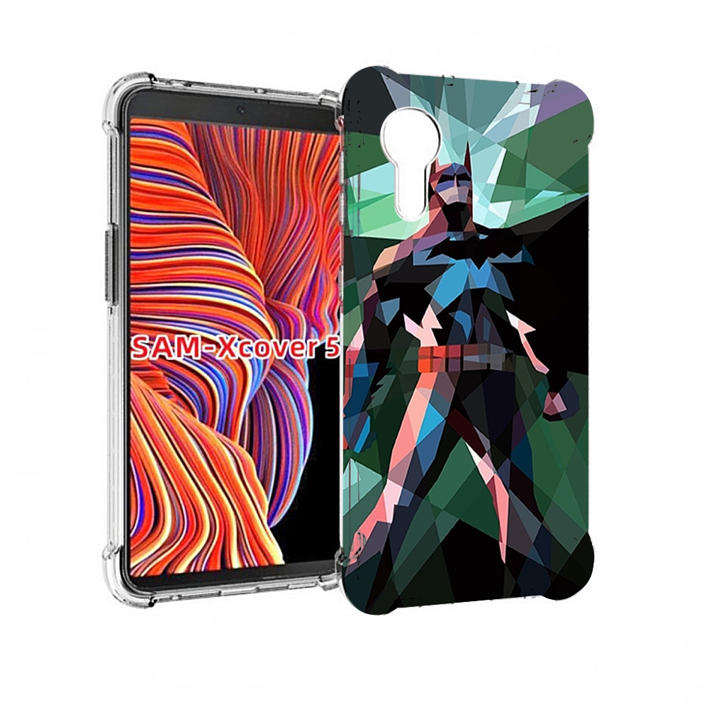 

Чехол MyPads полигональный-бэтмен-арт для Samsung Galaxy Xcover 5, Прозрачный, Tocco