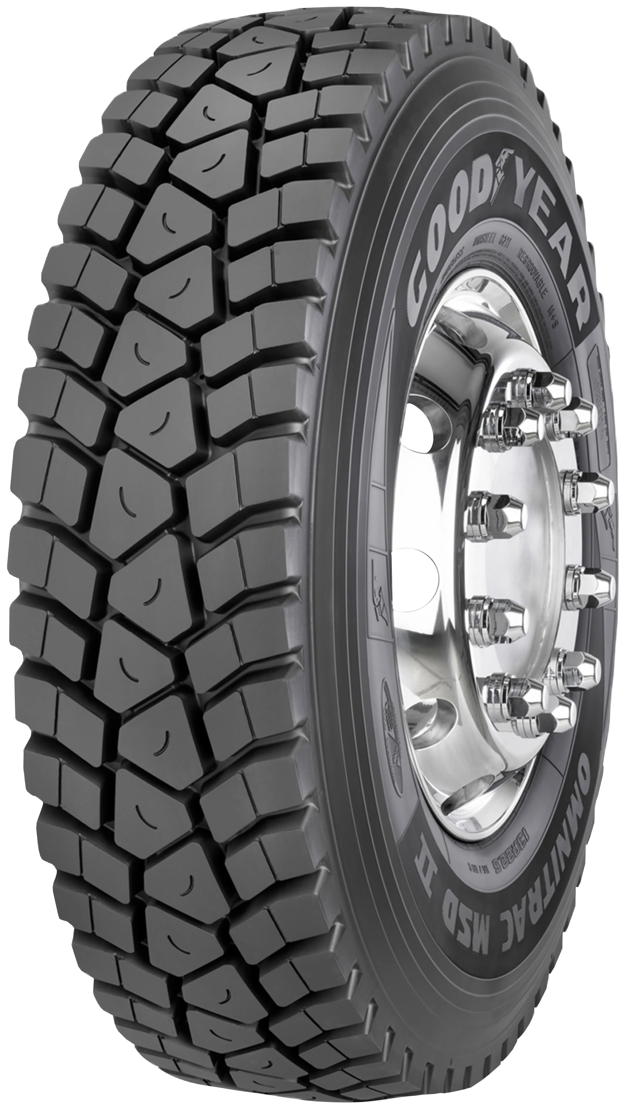 

Грузовые шины GOODYEAR OMN MSD II 385/55 R22.5 160 K, Omnitrac MSD II