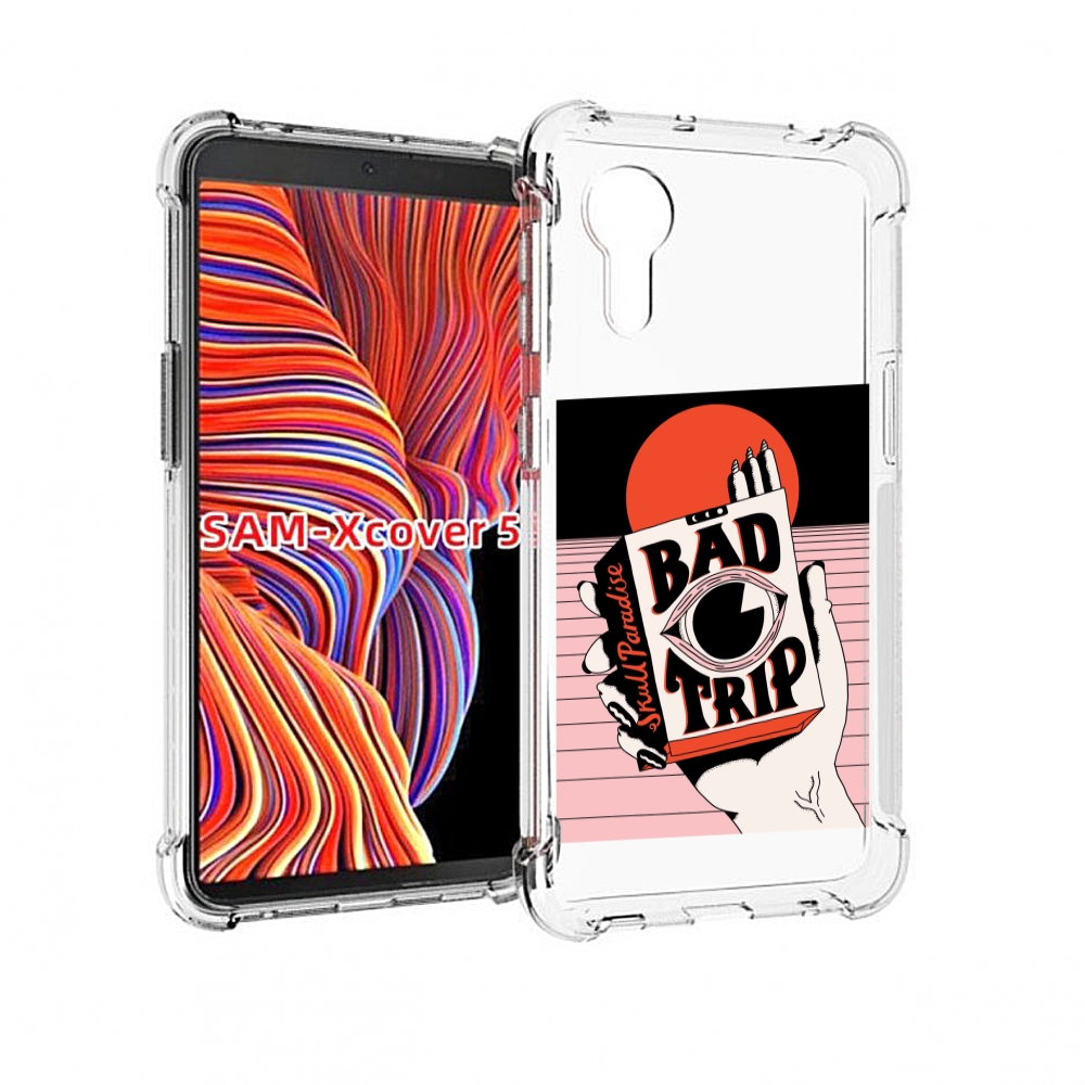 

Чехол MyPads плохая пачка для Samsung Galaxy Xcover 5, Прозрачный, Tocco
