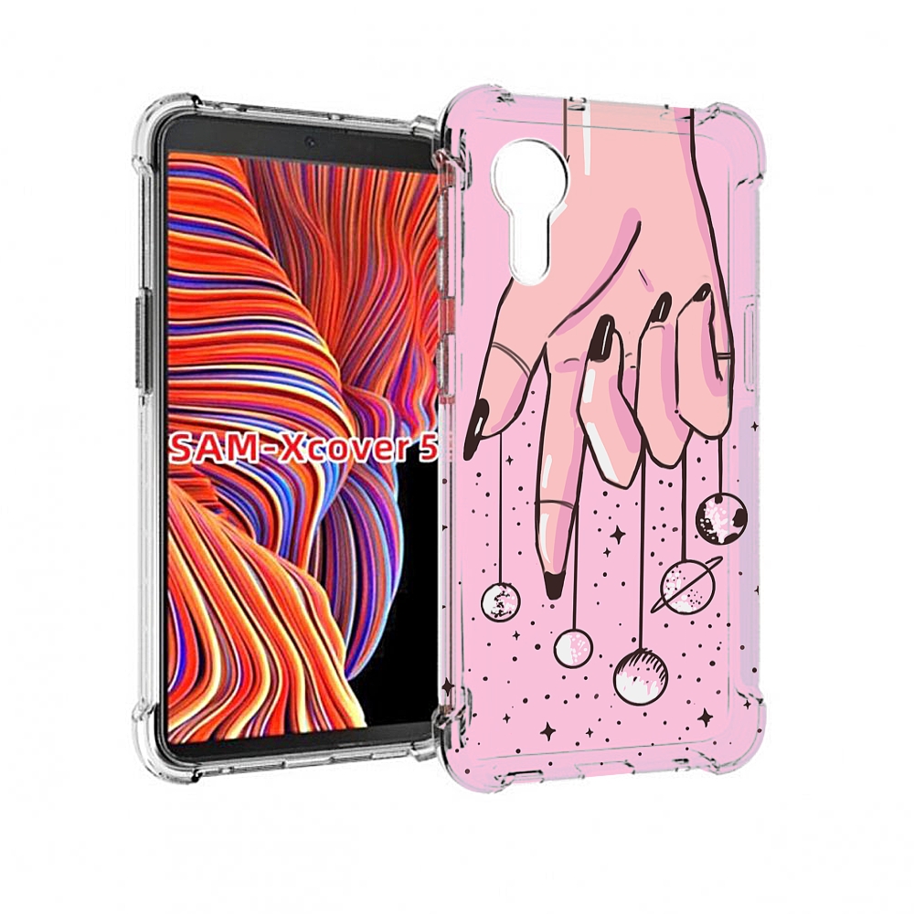 

Чехол MyPads планеты-на-пальцах для Samsung Galaxy Xcover 5, Прозрачный, Tocco