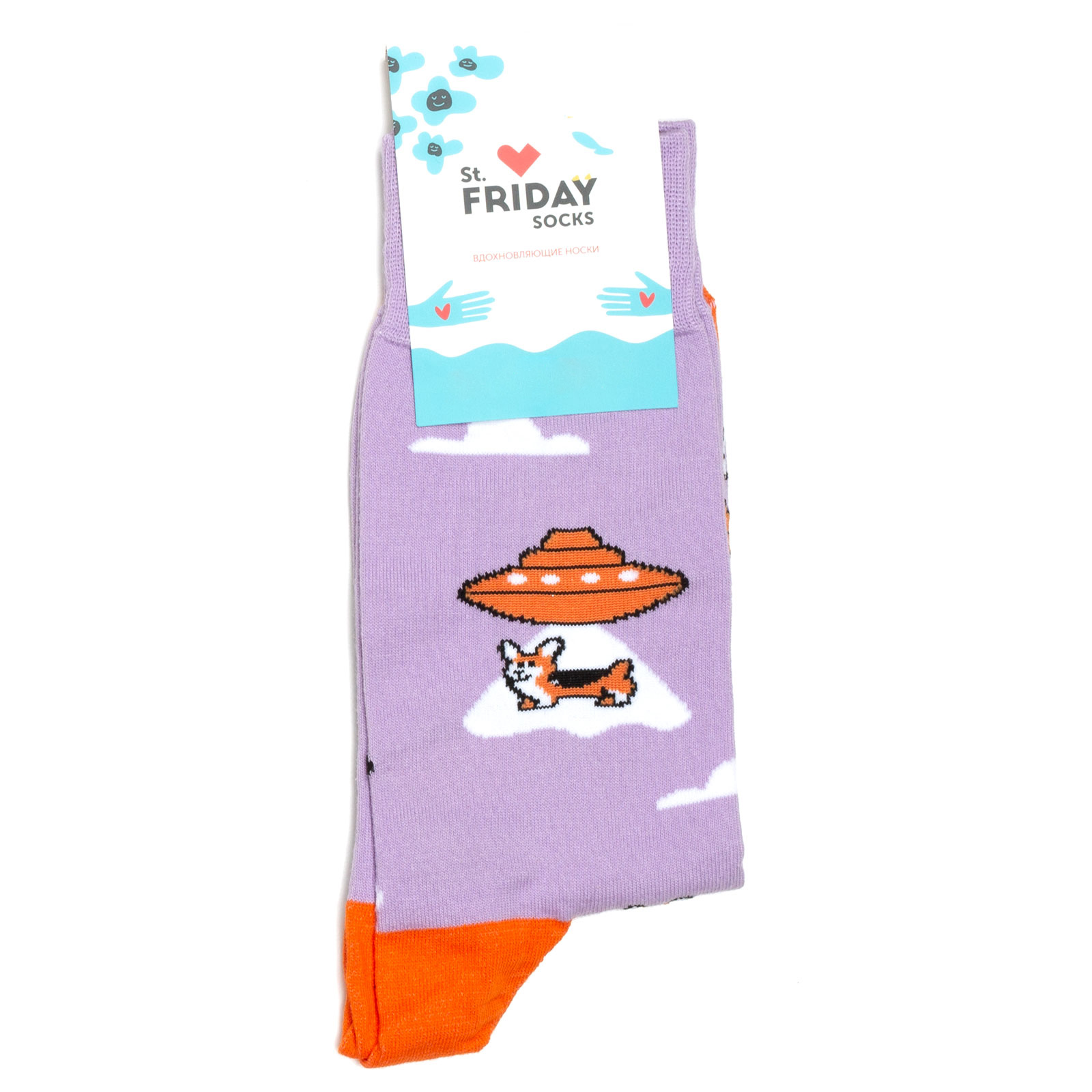 

Носки унисекс St. Friday Socks STFR_Corgi_Prisheltsi черные, Черный, STFR_Corgi_Prisheltsi