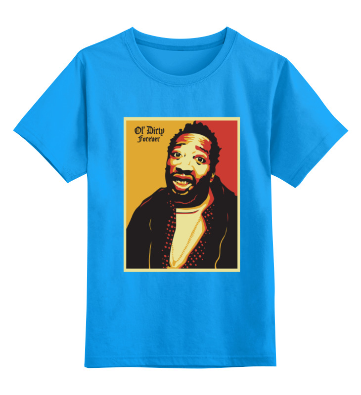 

Детская футболка Printio Ol dirty bastard odb цв.голубой р.152, 0000000781369
