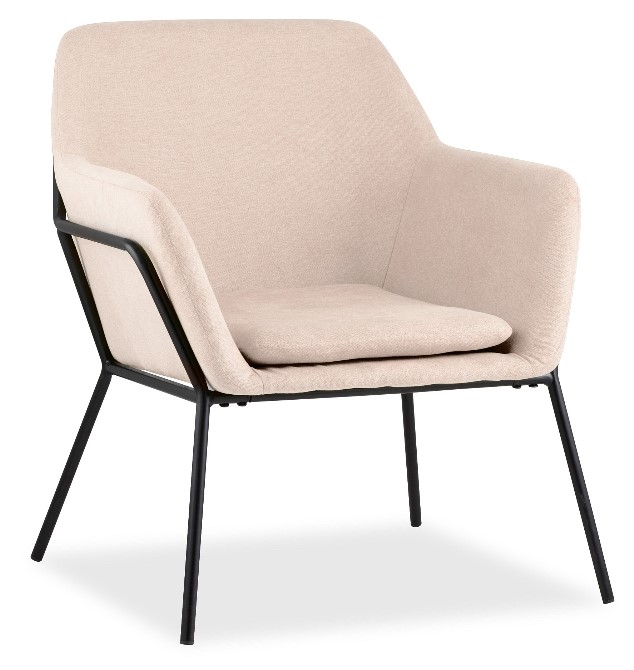 фото Кресло stool group шелфорд sgr_shackelford_gy702-5, светло-розовый/черный