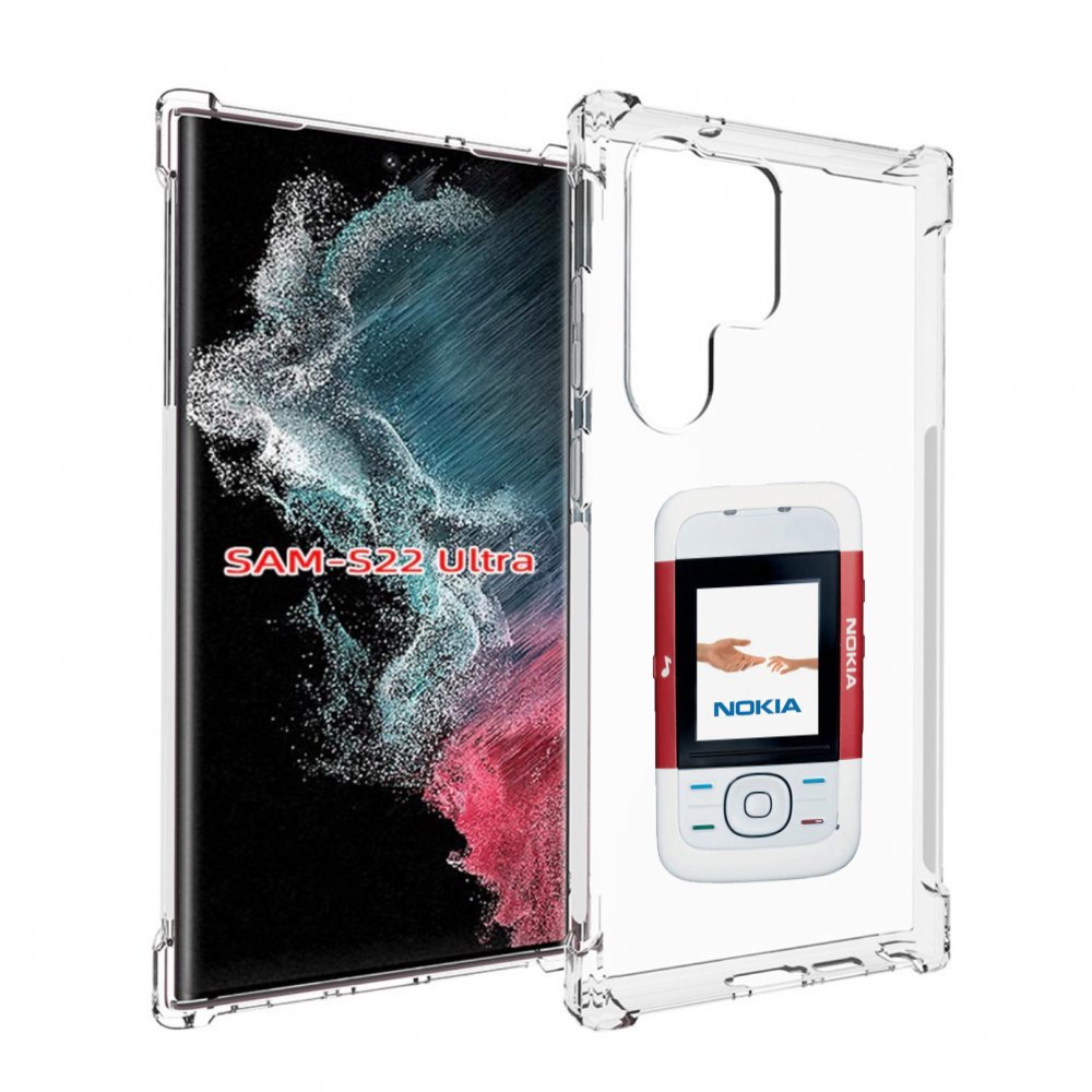 

Чехол MyPads старая нокия для Samsung Galaxy S23 Ultra, Прозрачный, Tocco