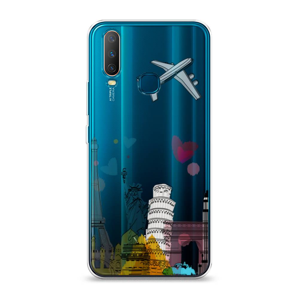 

Чехол Awog на Vivo Y12/Y17 "Самолет путешествий", Разноцветный, 261850-10