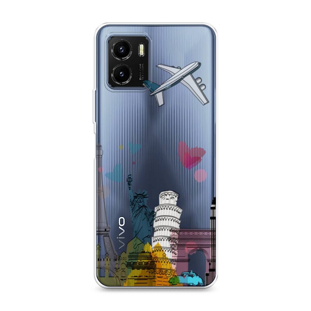 

Чехол Awog на Vivo Y10 "Самолет путешествий", Разноцветный, 266450-10