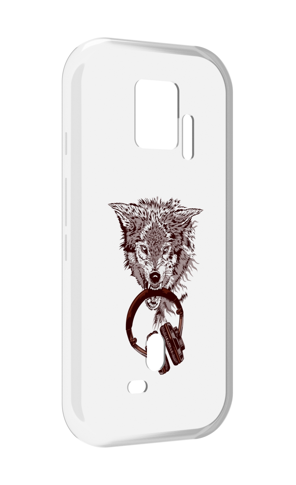 

Чехол MyPads дикий волк для ZTE Nubia Red Magic 7S Pro, Прозрачный, Tocco