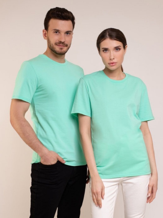 

Футболка унисекс Uzcotton Premium зеленая XL, Premium