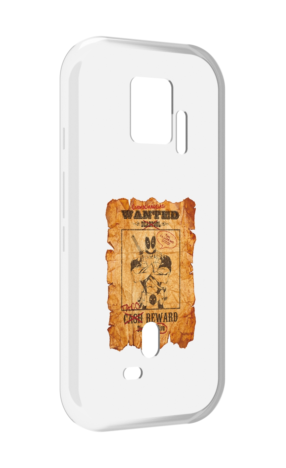 

Чехол MyPads дедпул для ZTE Nubia Red Magic 7S Pro, Прозрачный, Tocco