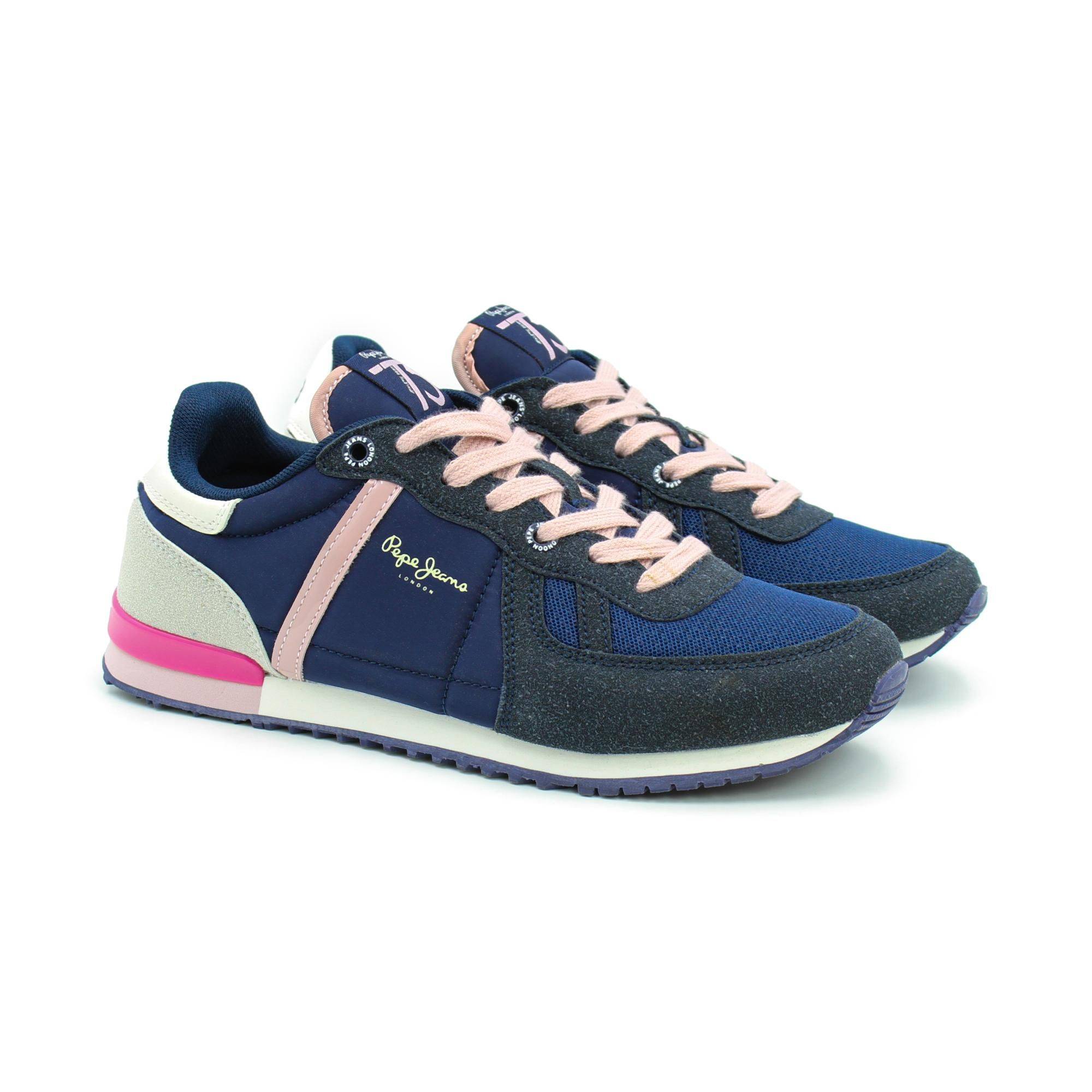 

Кроссовки детские Pepe Jeans London SYDNEY COMBI GIRL AW21 PGS30515, синий, 35, SYDNEY COMBI GIRL AW21 PGS30515