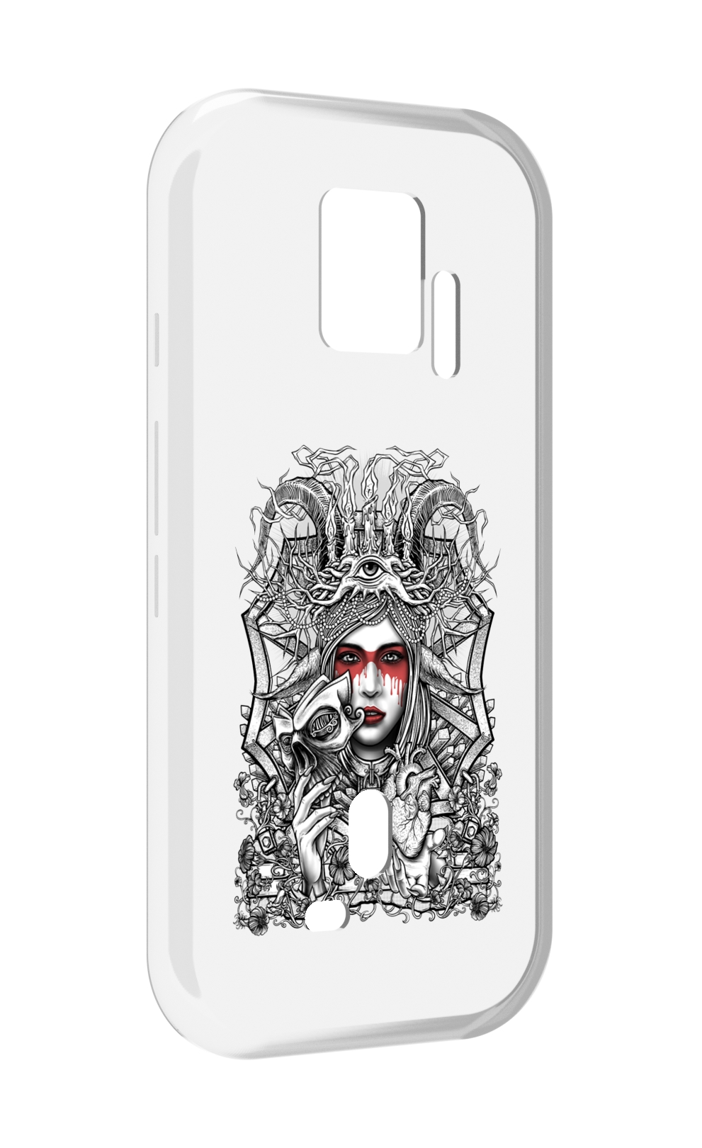 

Чехол MyPads грусная девушка для ZTE Nubia Red Magic 7S Pro, Прозрачный, Tocco