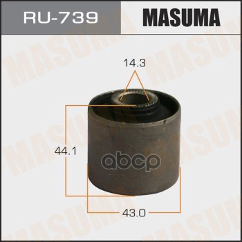 

Сайлентблок MASUMA CROWN, GS450H / GRS200, GWS191 rear up