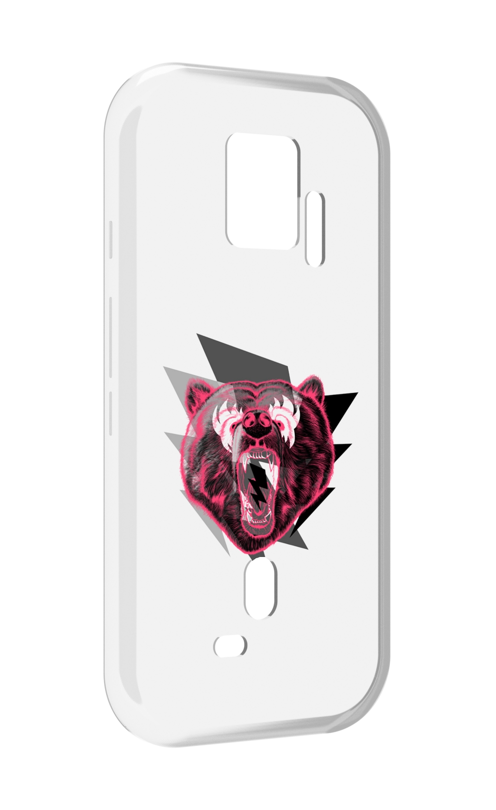 

Чехол MyPads грозовой медведь для ZTE Nubia Red Magic 7S Pro, Прозрачный, Tocco