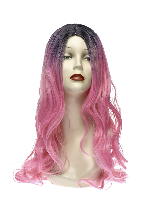 

Парик NoBrand WIG-547 розовый