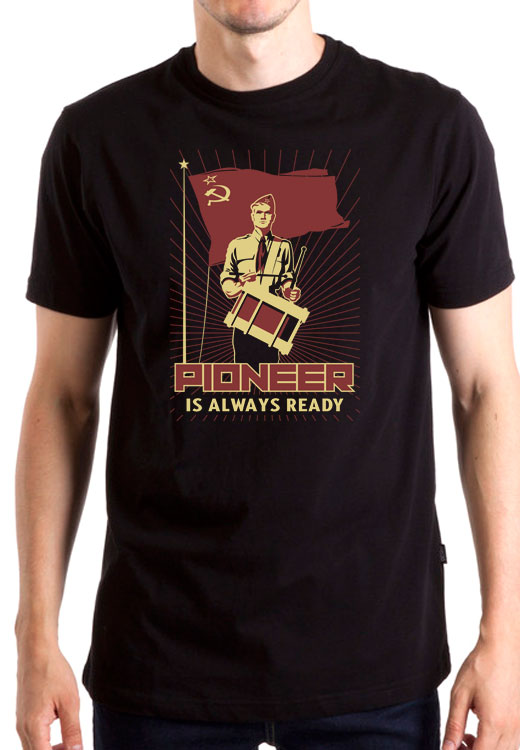 

Футболка унисекс NoBrand Pioneer Always Ready черная XXXL, Черный, Pioneer Always Ready