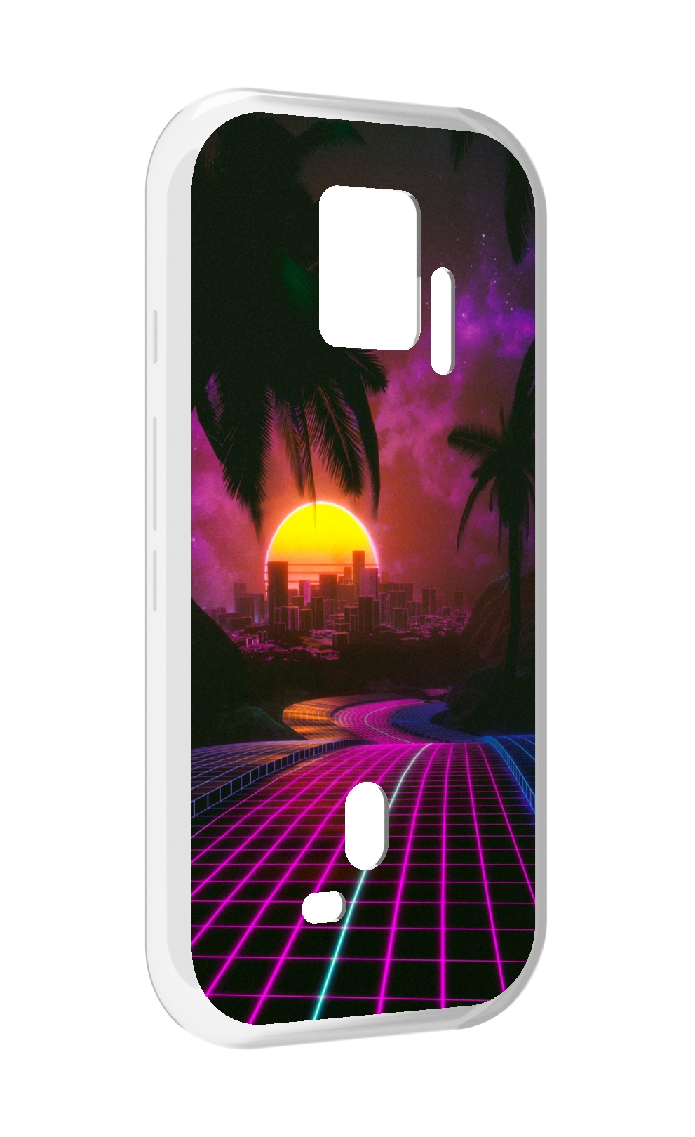 

Чехол MyPads хотлайнмайами 2 для ZTE Nubia Red Magic 7S Pro, Прозрачный, Tocco