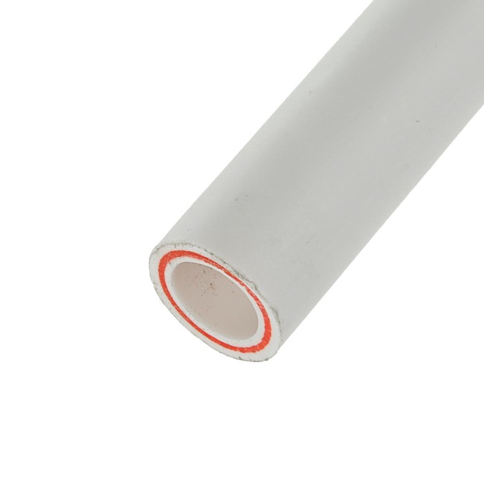 Труба полипропиленовая VALFEX, армированная стекловолокном, d=20 мм, SDR 6, PN25, 2 м полипропиленовая труба fv plast