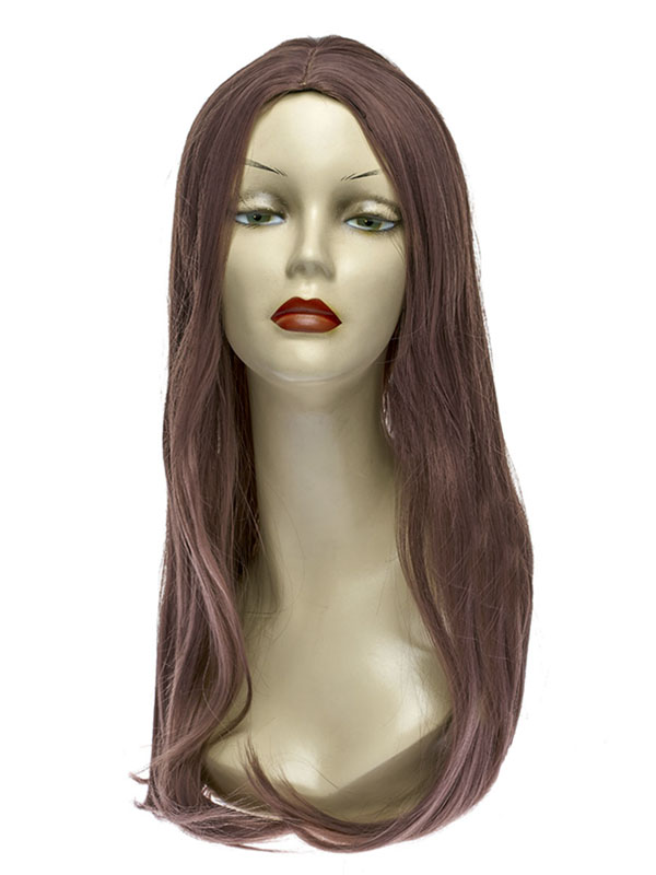 

Парик NoBrand WIG-821 темно-розовый