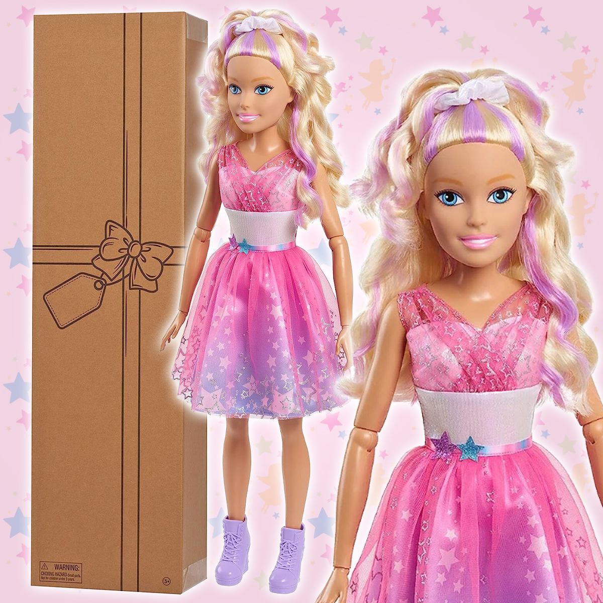Кукла Барби 70 см Star Power, блондинка
