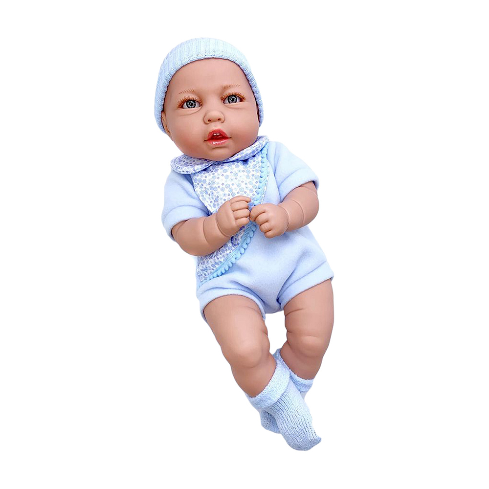 

Младенец мягконабивной Munecas Manolo Dolls 47 см, MD1109 ГОЛУБОЙ