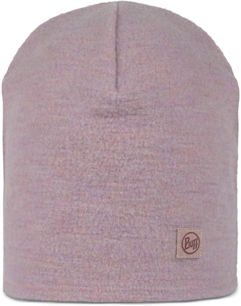 Шапка бини унисекс Buff Merino Fleece Hat lilac sand, р.53-62