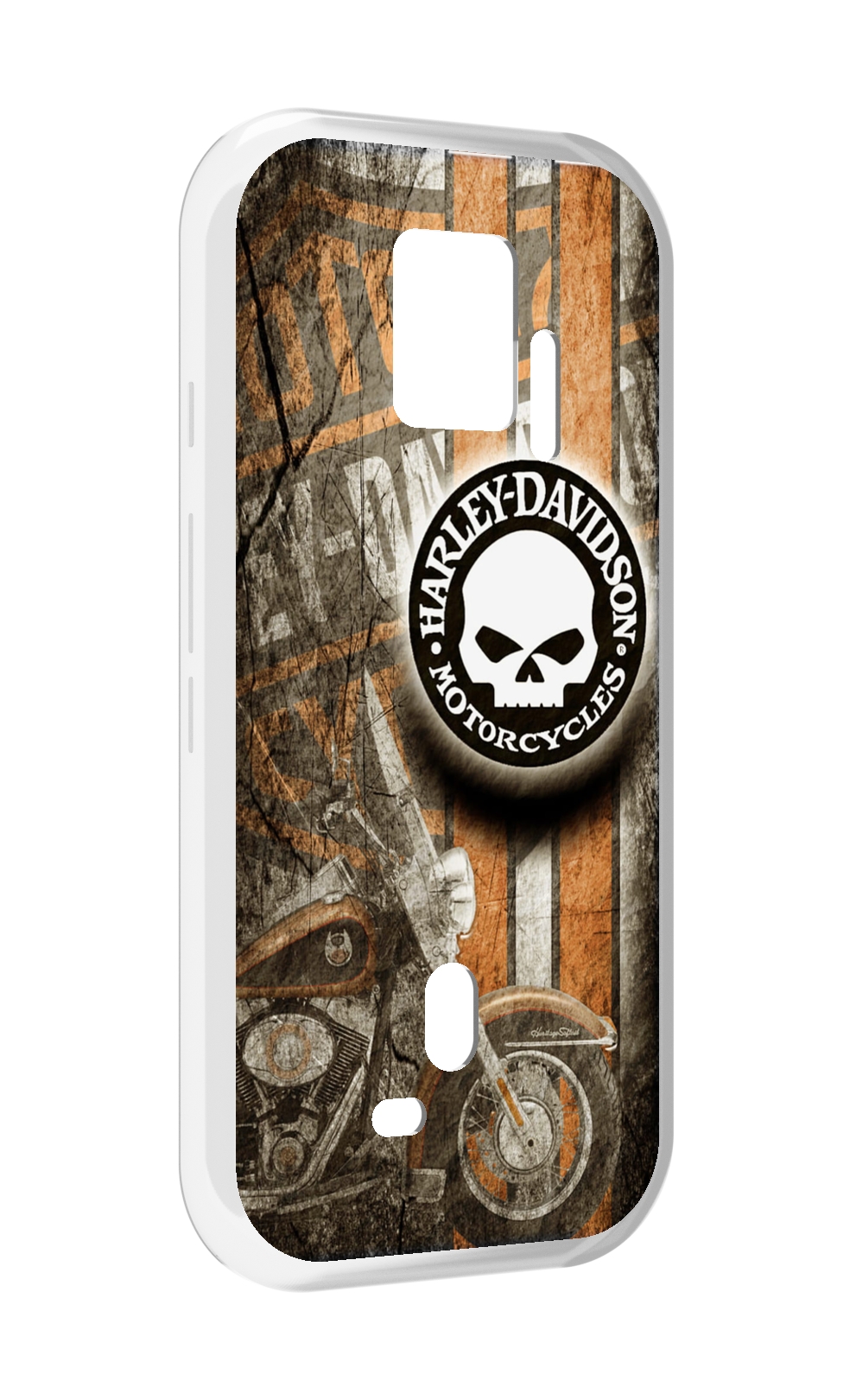 

Чехол MyPads харлеи девидсон для ZTE Nubia Red Magic 7S Pro, Прозрачный, Tocco