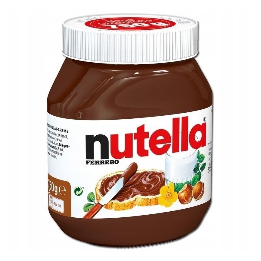 Паста Ferrero Nutella ореховая 750 г