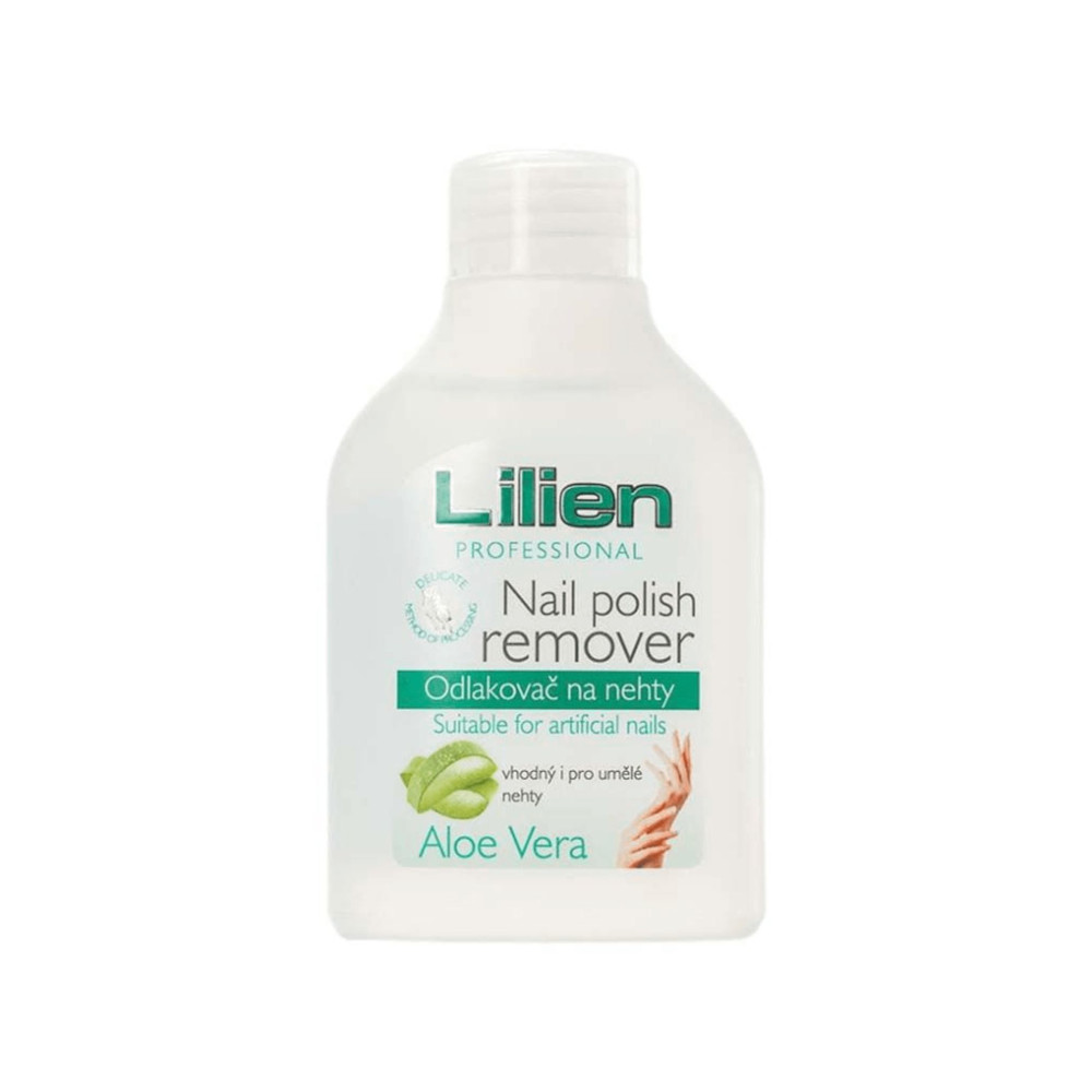 Средство для снятия лака Lilien Nail Polish Remover Aloe Vera с алоэ вера 110 мл