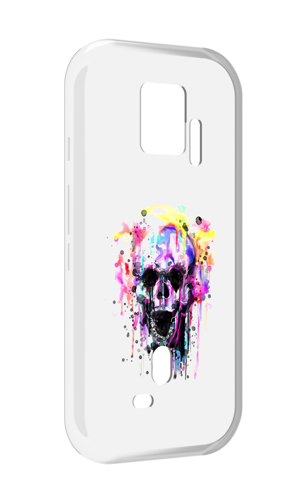 

Чехол MyPads граффити череп для ZTE Nubia Red Magic 7S Pro, Прозрачный, Tocco
