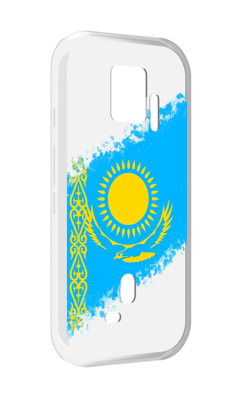 

Чехол MyPads флаг Казахстана для ZTE Nubia Red Magic 7S Pro, Прозрачный, Tocco