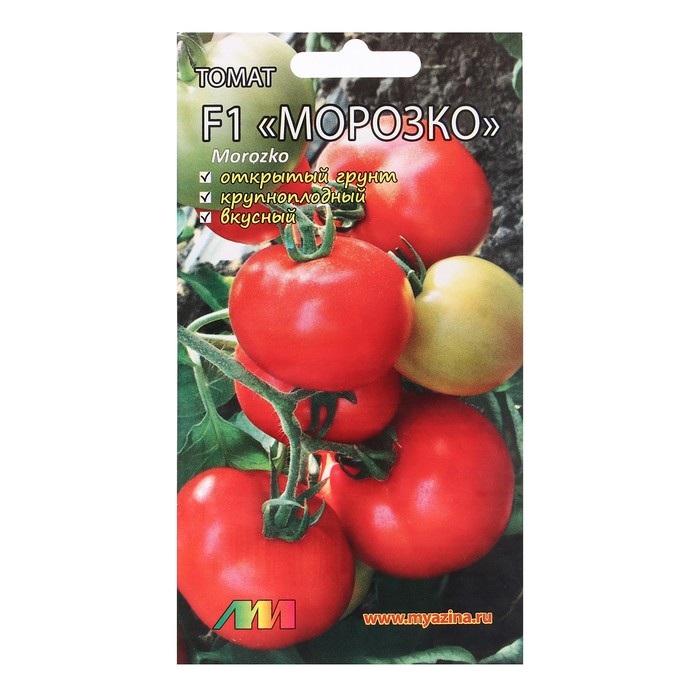 

Семена томат Морозко F1 Селекционер Мязина Л.А. Р00007475