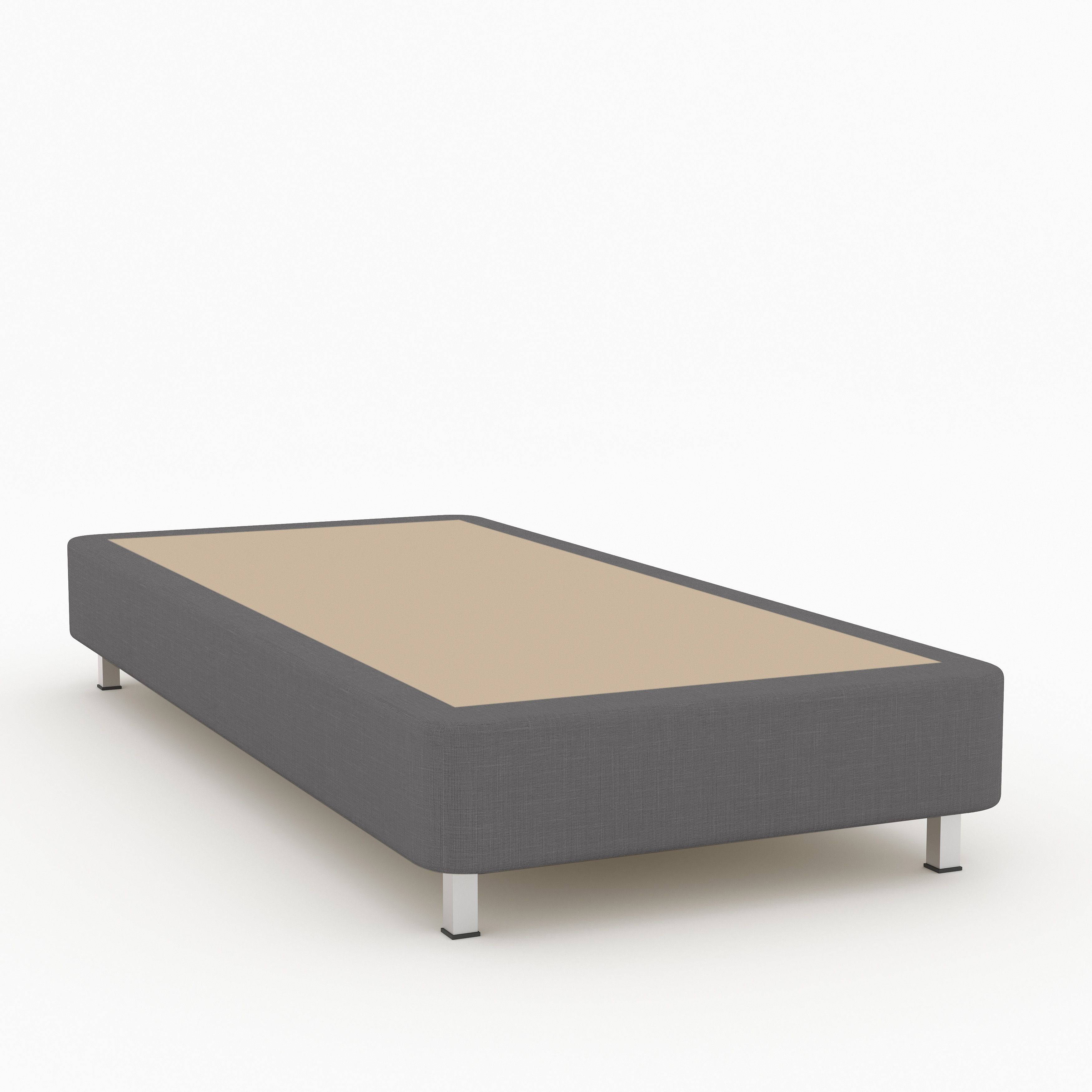 

Односпальная кровать Фокус Box Spring 34049_1, 91х201х30 см, Серый, Box Spring