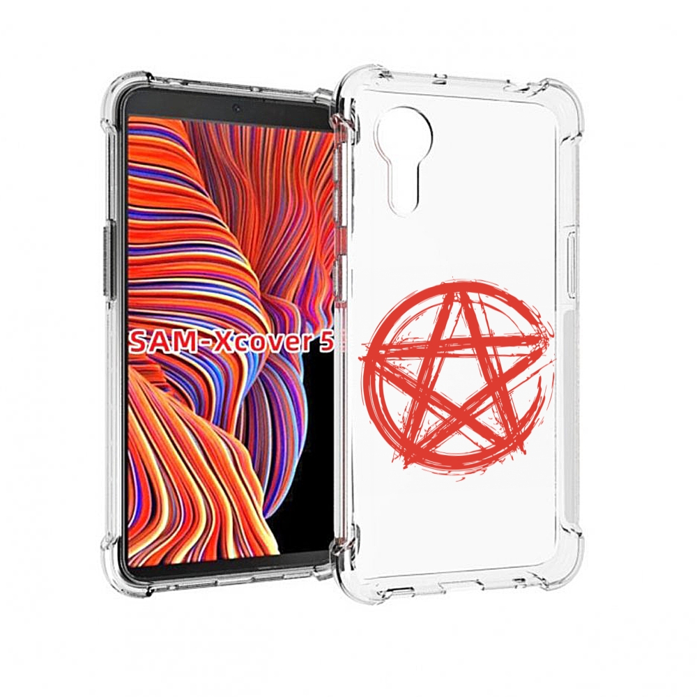 

Чехол MyPads пентаграмма для Samsung Galaxy Xcover 5, Прозрачный, Tocco