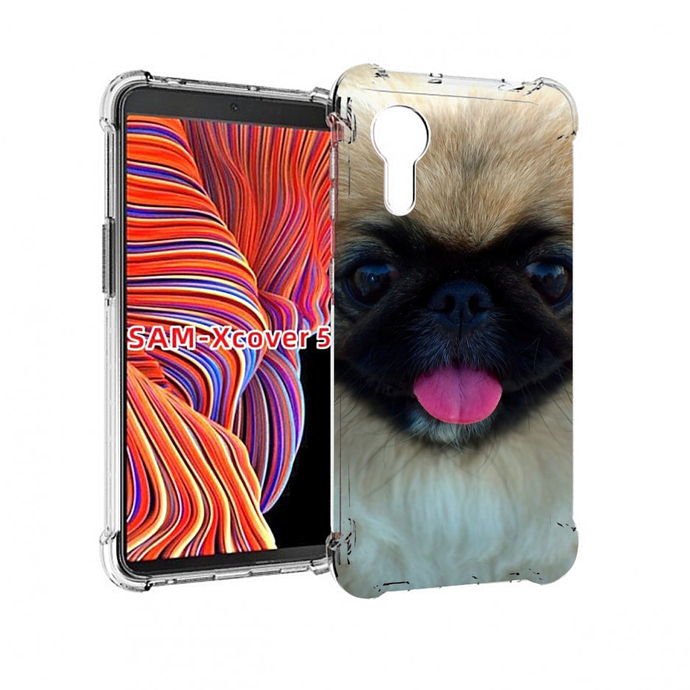 

Чехол MyPads пекинез для Samsung Galaxy Xcover 5, Прозрачный, Tocco