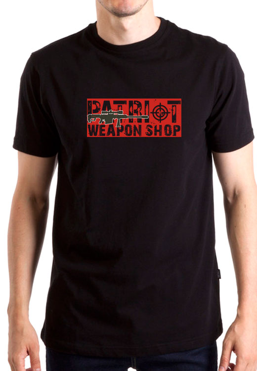 

Футболка унисекс NoBrand Patrion Weapon Shop Black черная XXL, Черный, Patrion Weapon Shop Black