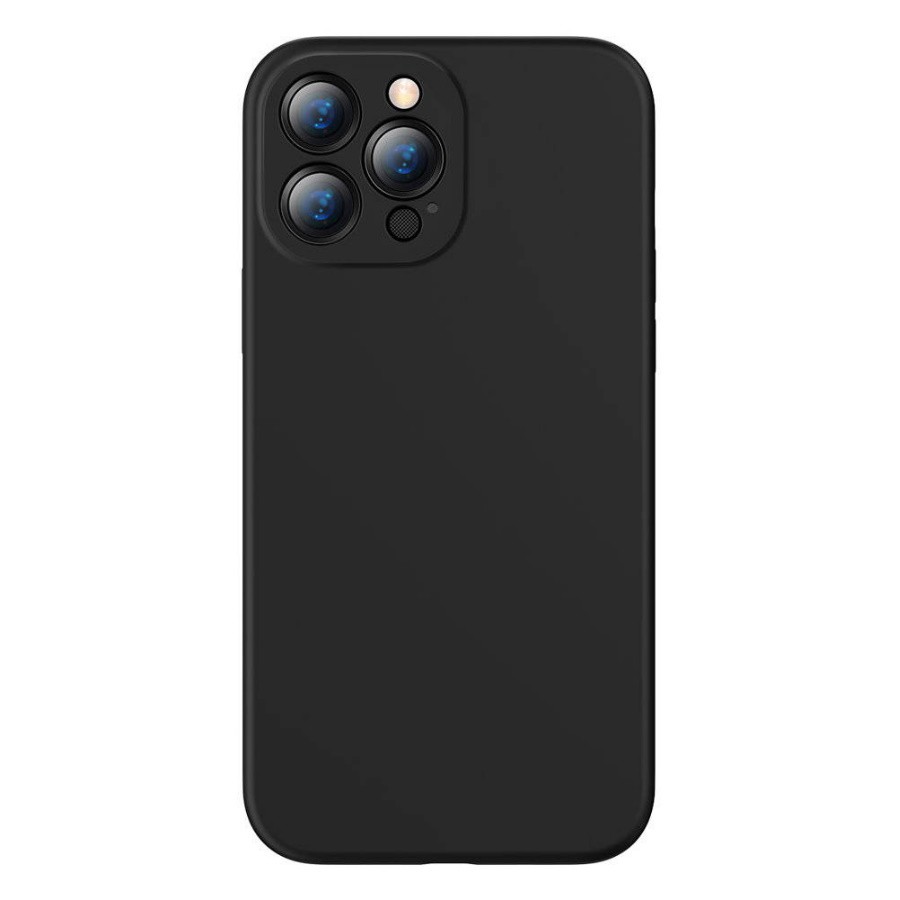 

Чехол Baseus Liquid Silica Gel Protective Case для iPhone 13 Pro 6.1inch 2021 Black (ARYT0