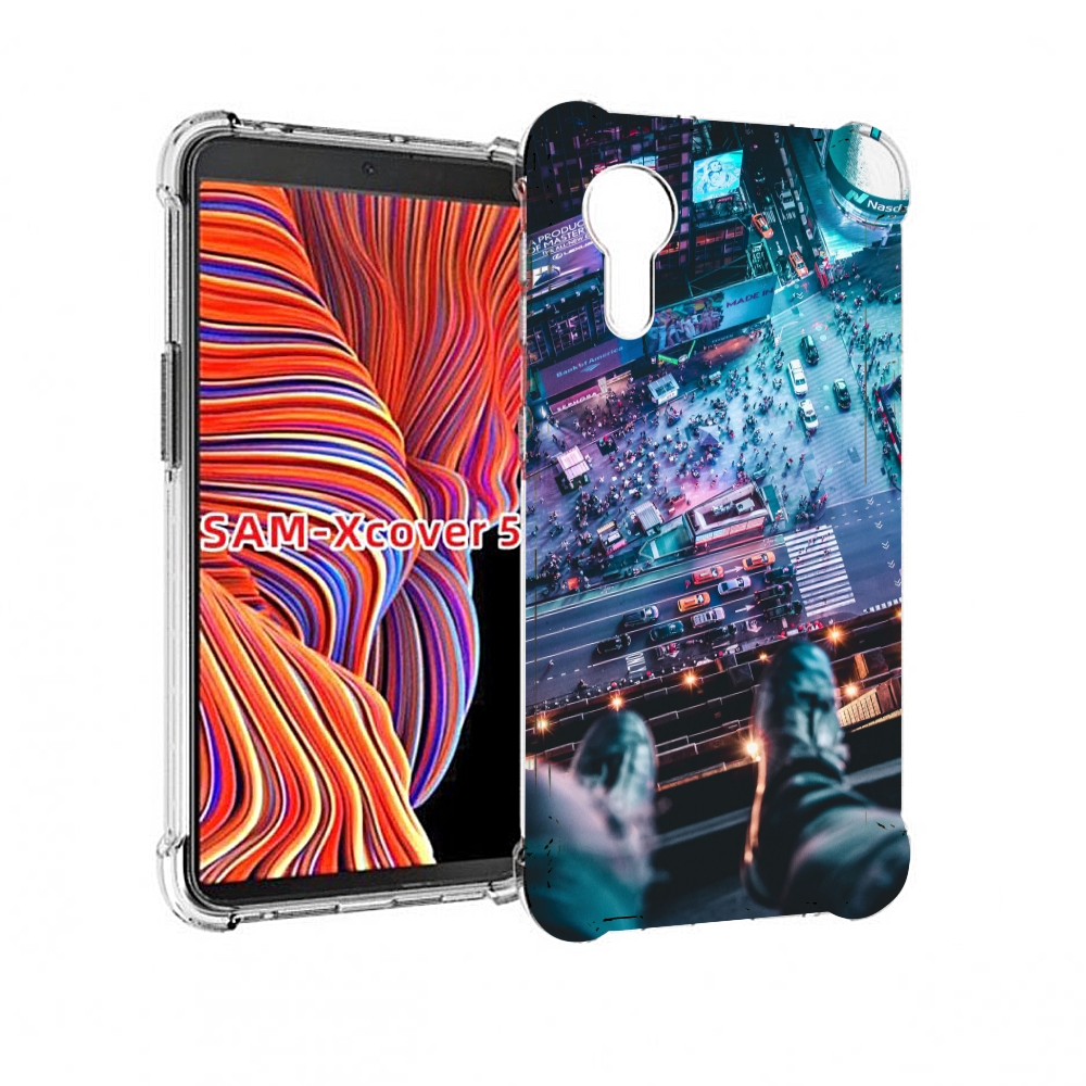 

Чехол MyPads парень на крыше для Samsung Galaxy Xcover 5, Прозрачный, Tocco