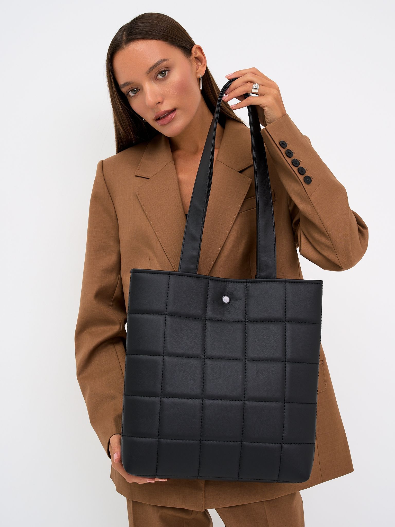 Шоппер женский Milada 6514 черный 1185₽