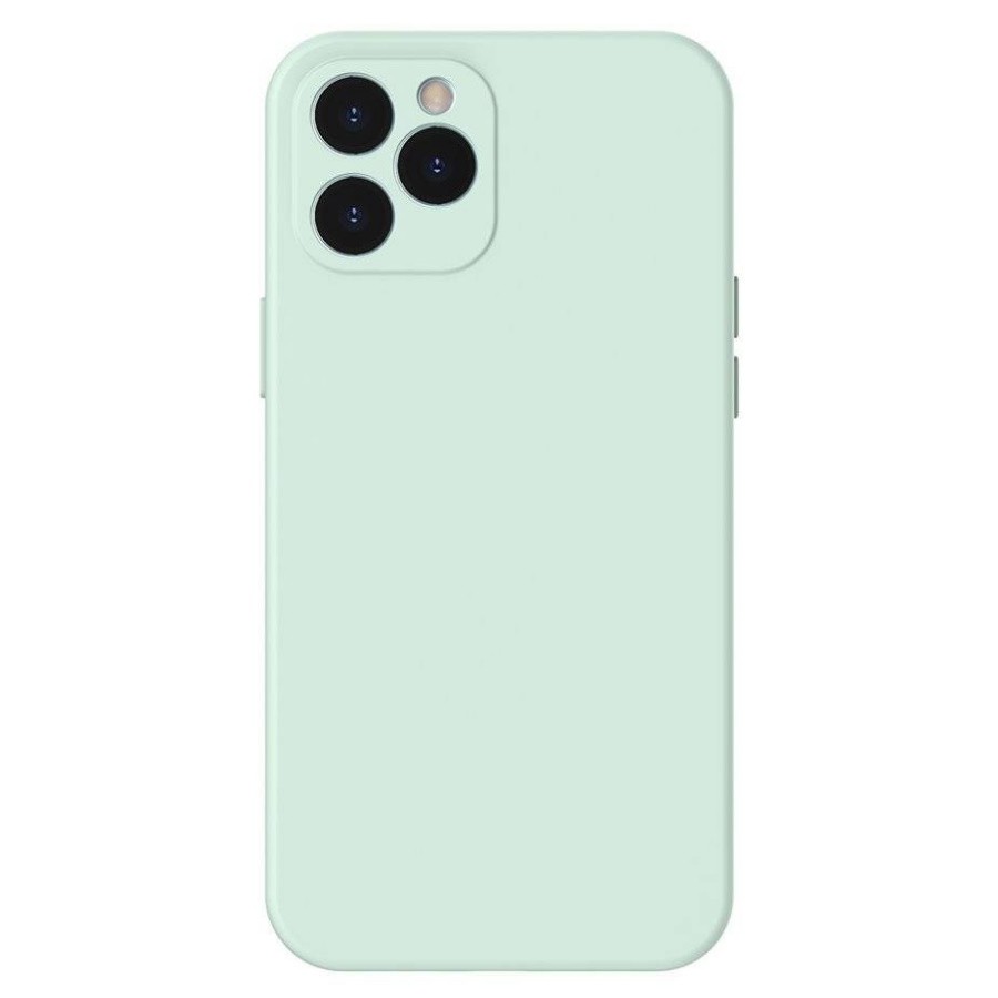

Чехол Baseus Liquid Silica Gel Protective Case для iPhone 12 Pro 6.1inch 2020 Mint (WIAPIP