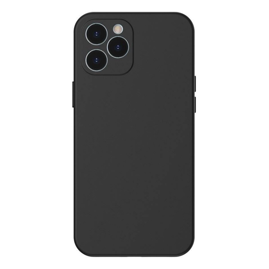 

Чехол Baseus Liquid Silica Gel Protective Case для iPhone 12 Pro 6.1inch 2020 Black (WIAPI